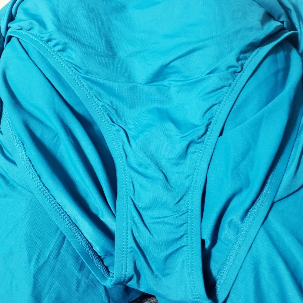 Sz 10 La Blanca  Island Goddess Ruffle Swim Skirt - Picture 11 of 16